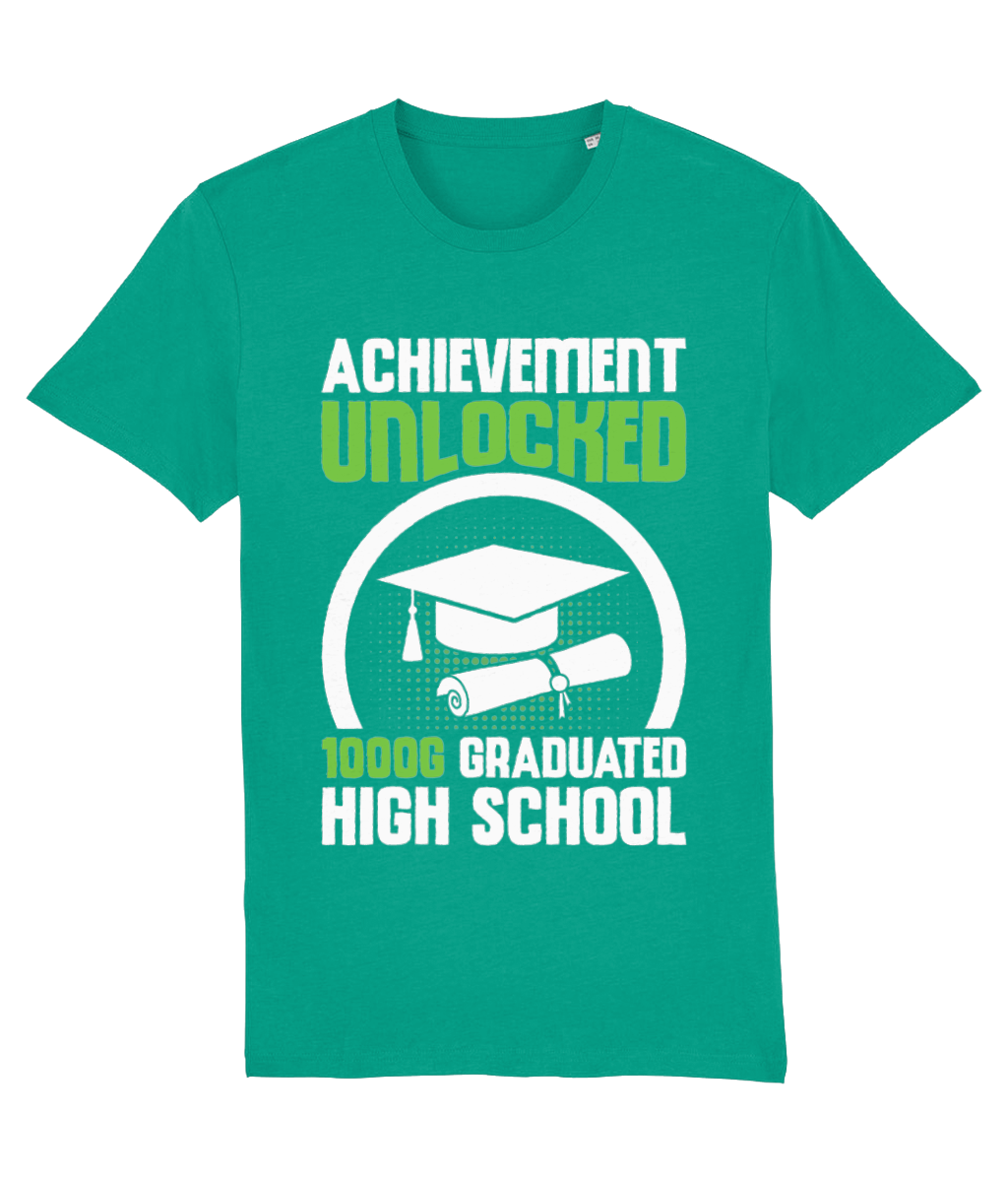 Tricou „Achievement unlocked graduated high school” - imagine 5