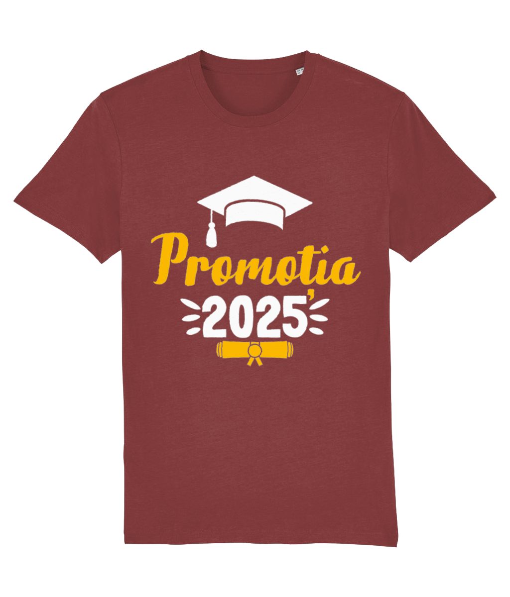 Tricou personalizat cadou de absolvire gimnaziu liceu facultate master doctorat promotia 2025