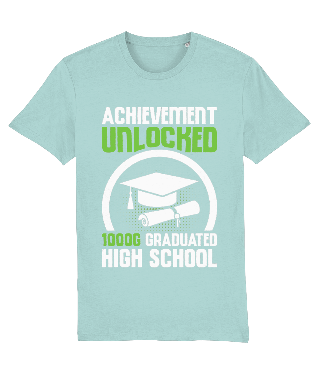 Tricou „Achievement unlocked graduated high school” - imagine 8