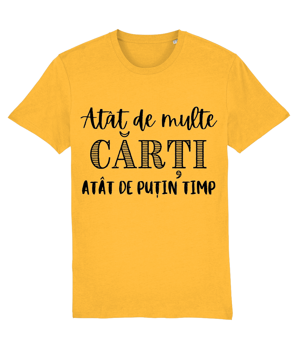 Tricou bărbați „Atât de multe cărți, atât de puțin timp” - imagine 3