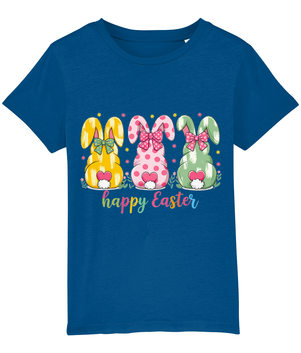 Tricou copii „Happy Easter 3 Little Rabbits” - imagine 4