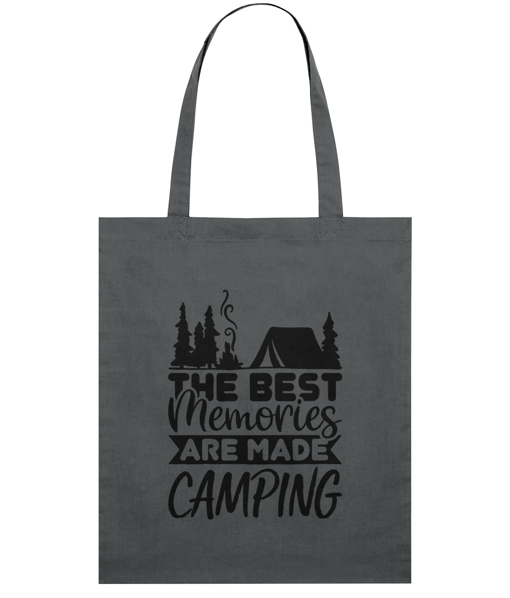 Sacoșă din bumbac „Best memories are made camping” - imagine 7