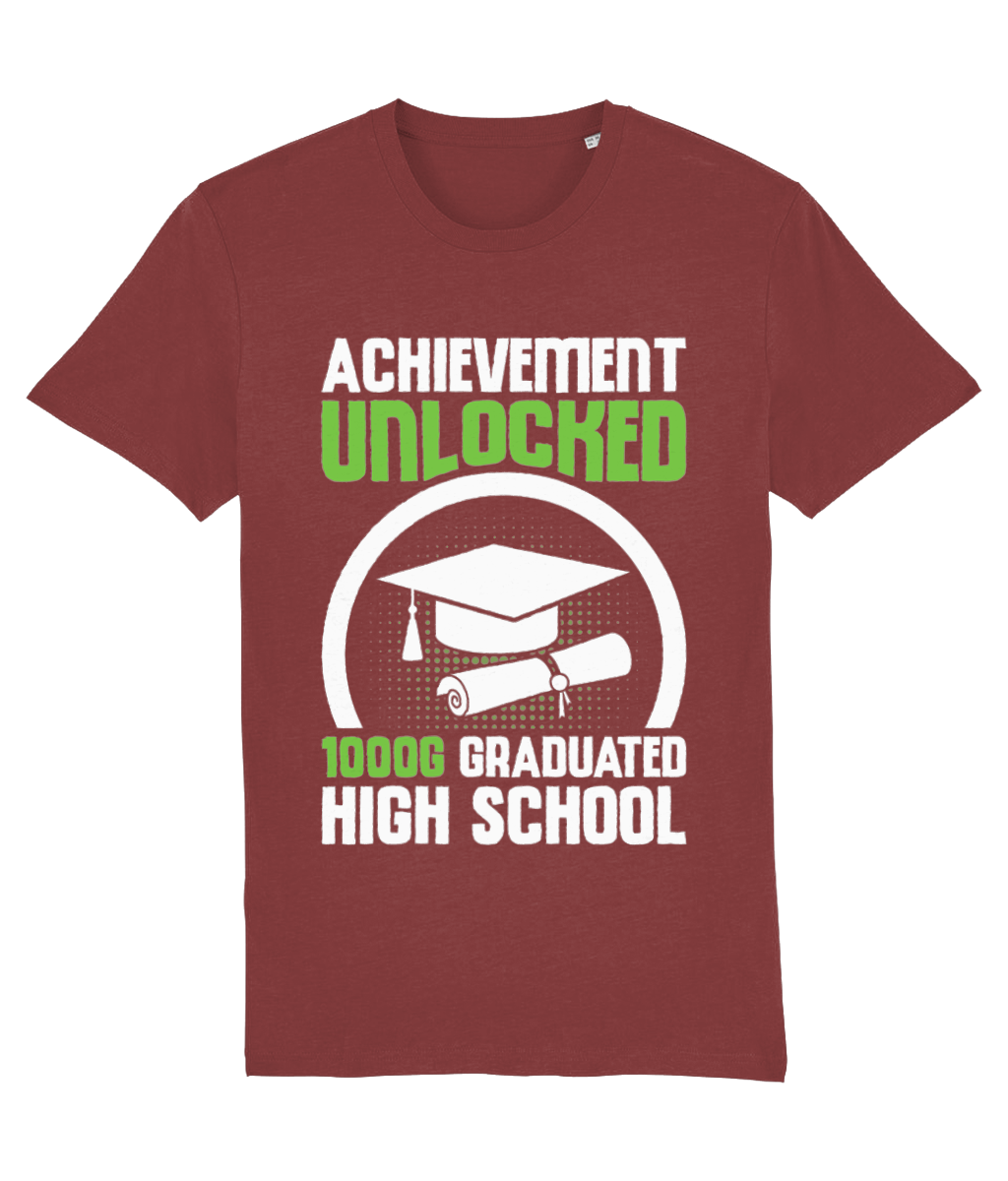 Tricou „Achievement unlocked graduated high school” - imagine 9