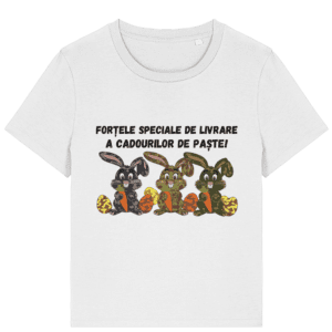 Tricou damă „Forțele speciale de livrare a cadourilor de Paște”