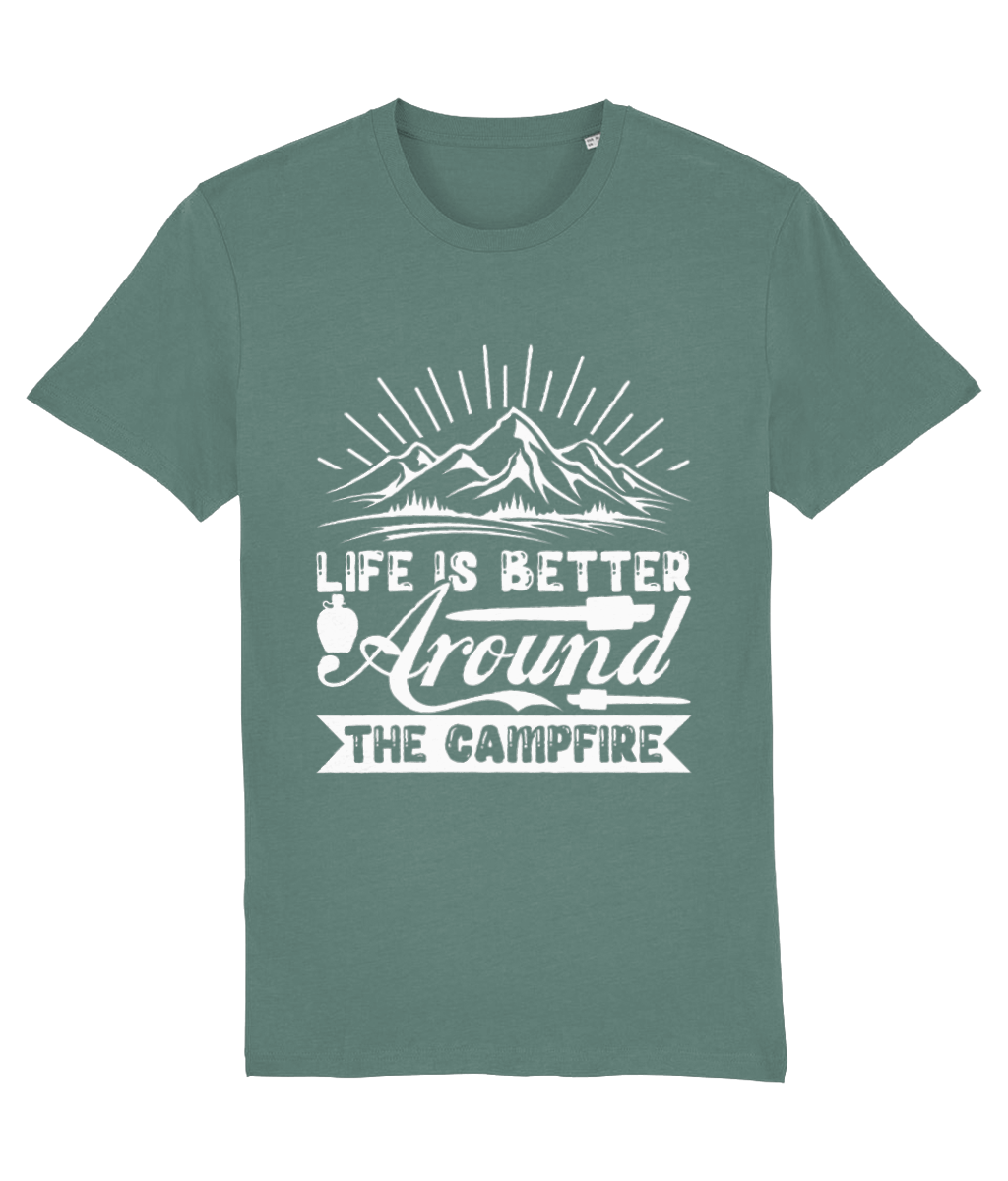 Tricou bărbați „Life is better around the campfire” - imagine 7