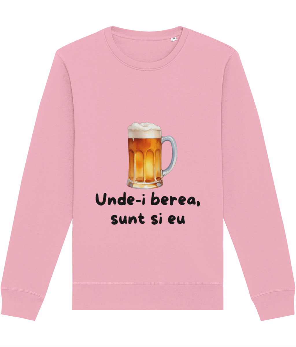 Bluză unisex „Unde-i berea sunt și eu” - imagine 5