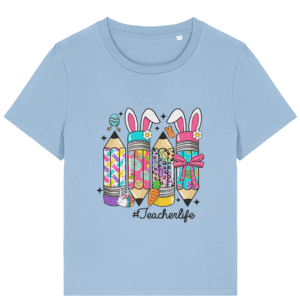 Tricou damă de Paște pentru învățătoare si profesoare