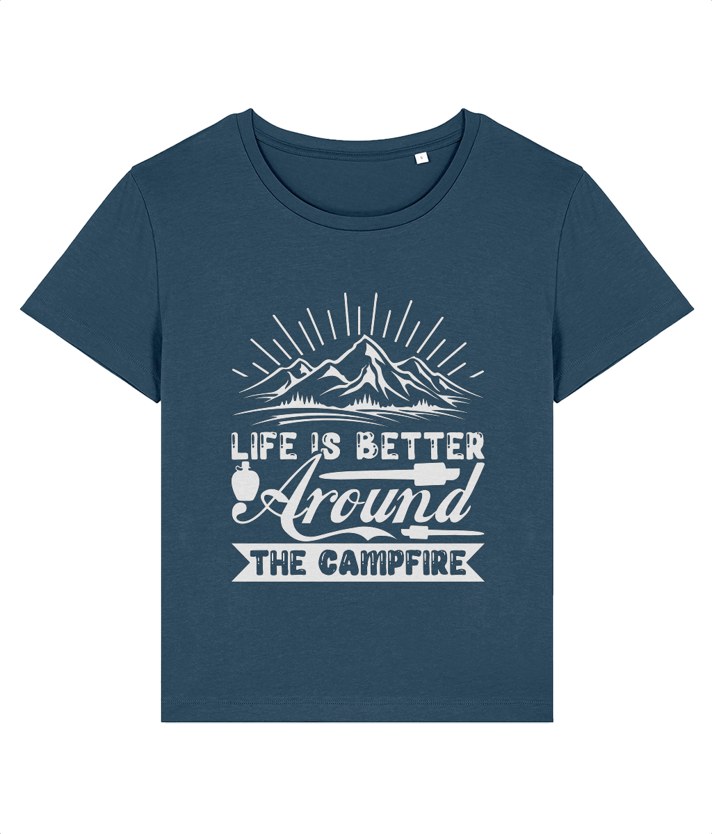 Tricou damă „Life is better around the campfire” - imagine 2