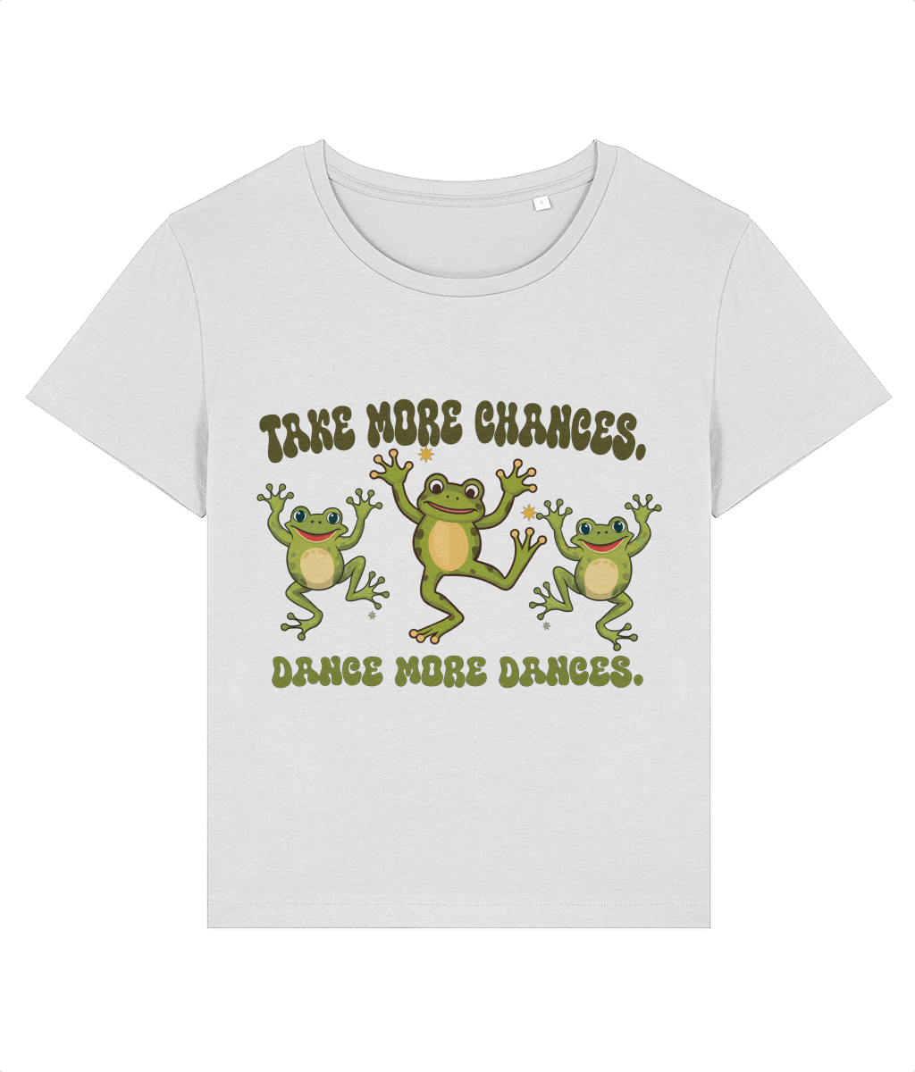Tricou damă „Dance more dances. Take more chances” - imagine 2