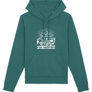 Hanorac unisex „Life is better around the campfire”