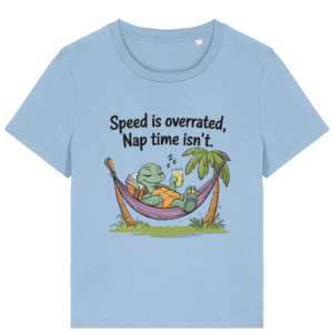 Tricou damă „Speed is overrated”