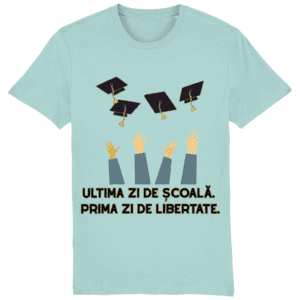 Tricou unisex „Ultima zi de școală”