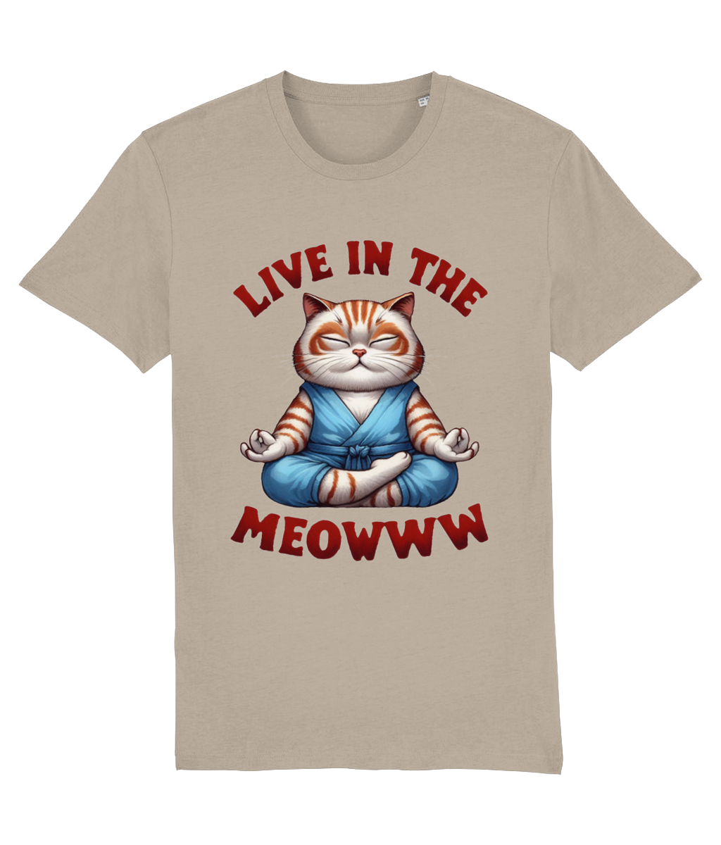 Tricou unisex „Live in the meowww” - imagine 9