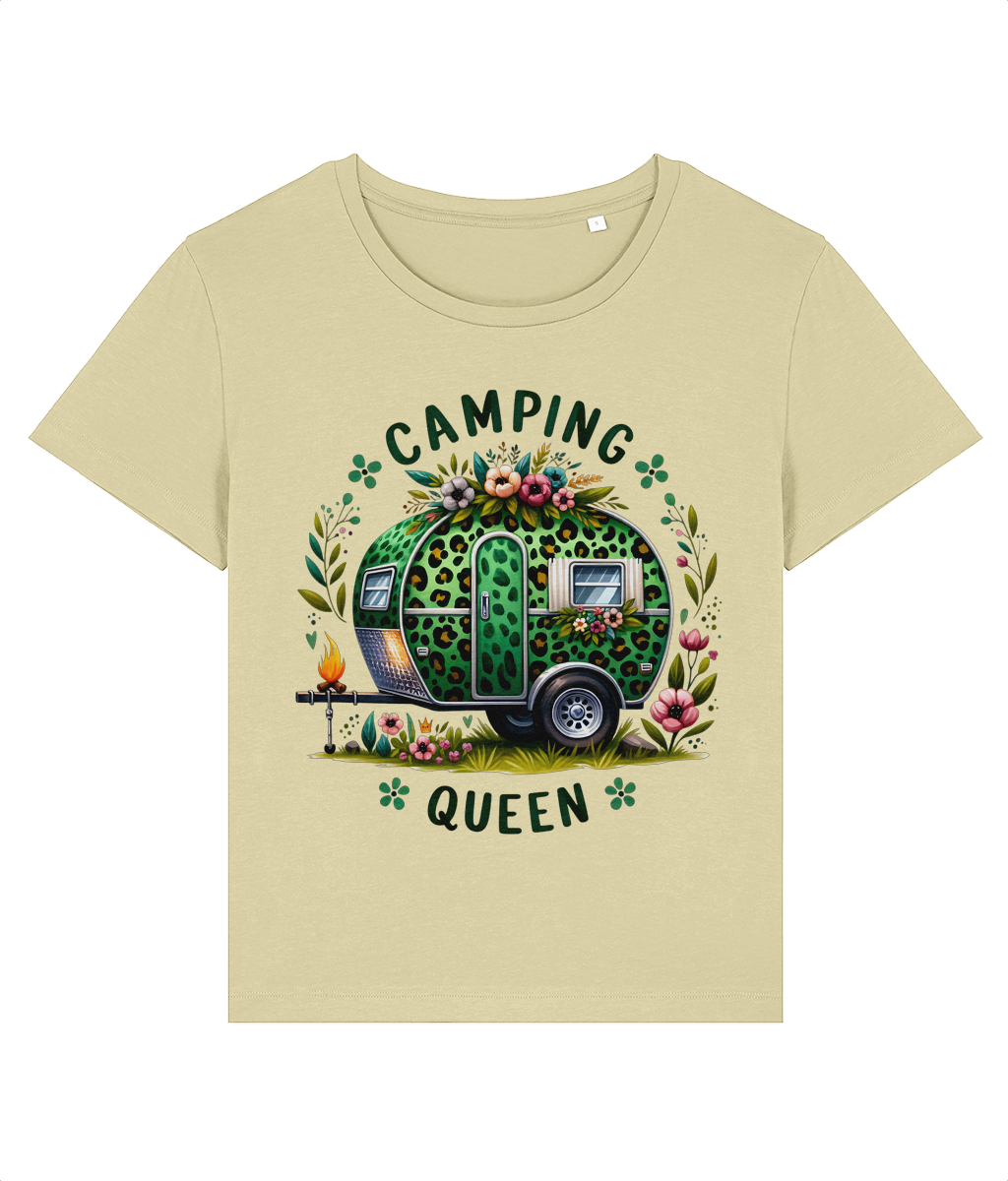 Tricou damă „Camping Queen” - imagine 7