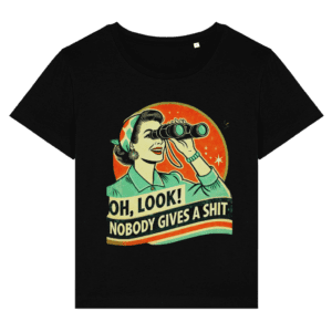Tricou damă „Nobody gives a sh*t”