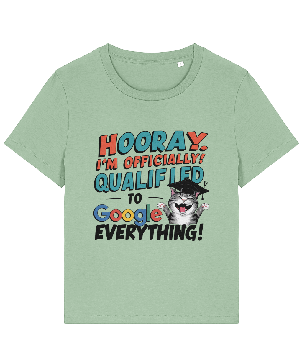 Tricou dama cadou personalizat amuzant pentru absolvente de liceu sau facultate femei fete iubitoare de pisici