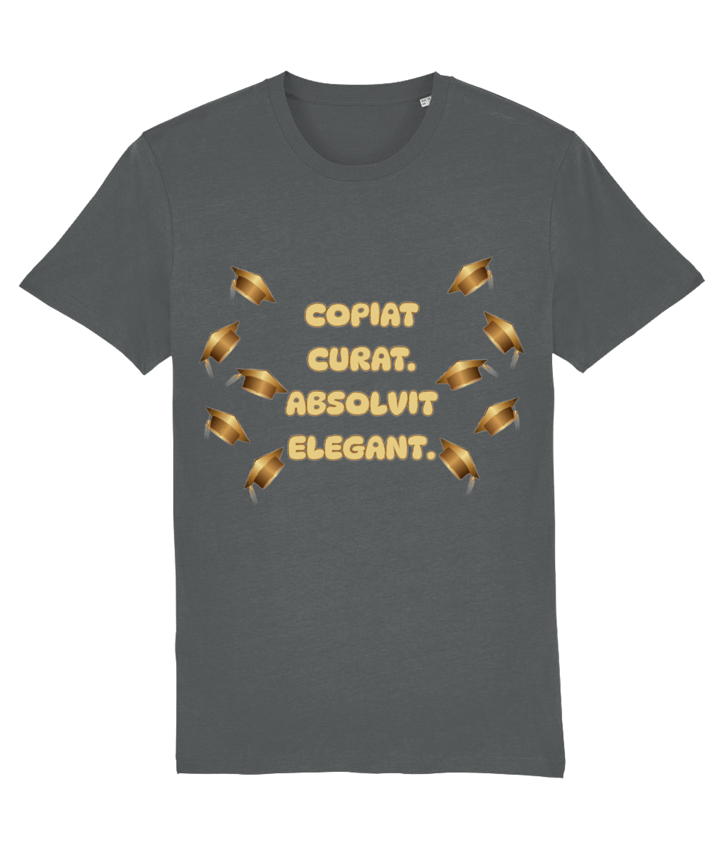 Tricou unisex „Copiat curat. Absolvit elegant” - imagine 11