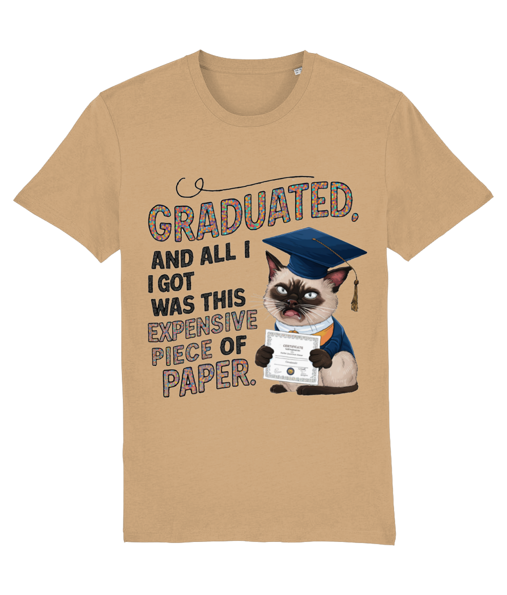 Tricou „All I got was this expensive piece of paper” - imagine 7