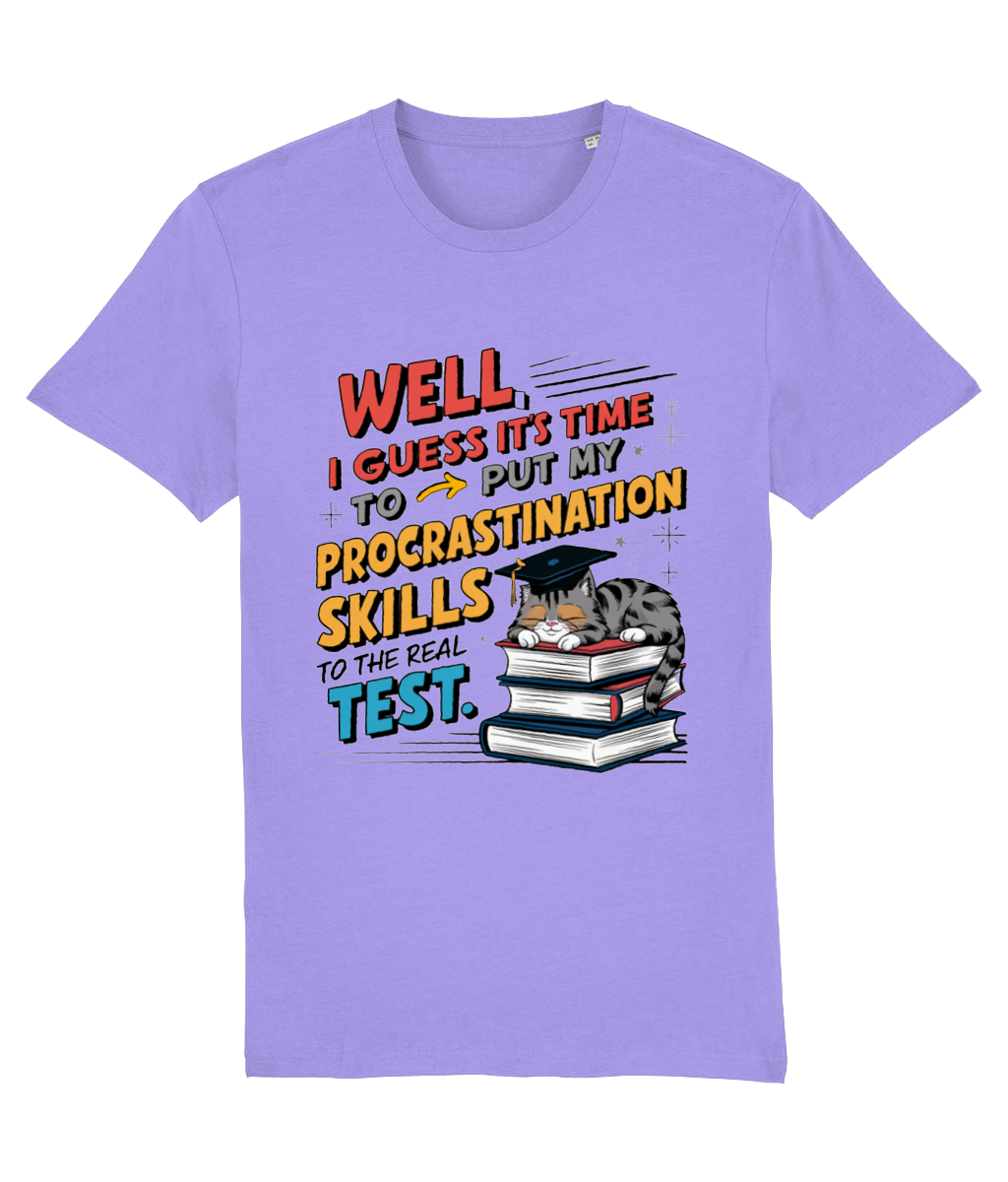 Tricou „Time to put my procrastination skills to test” - imagine 5