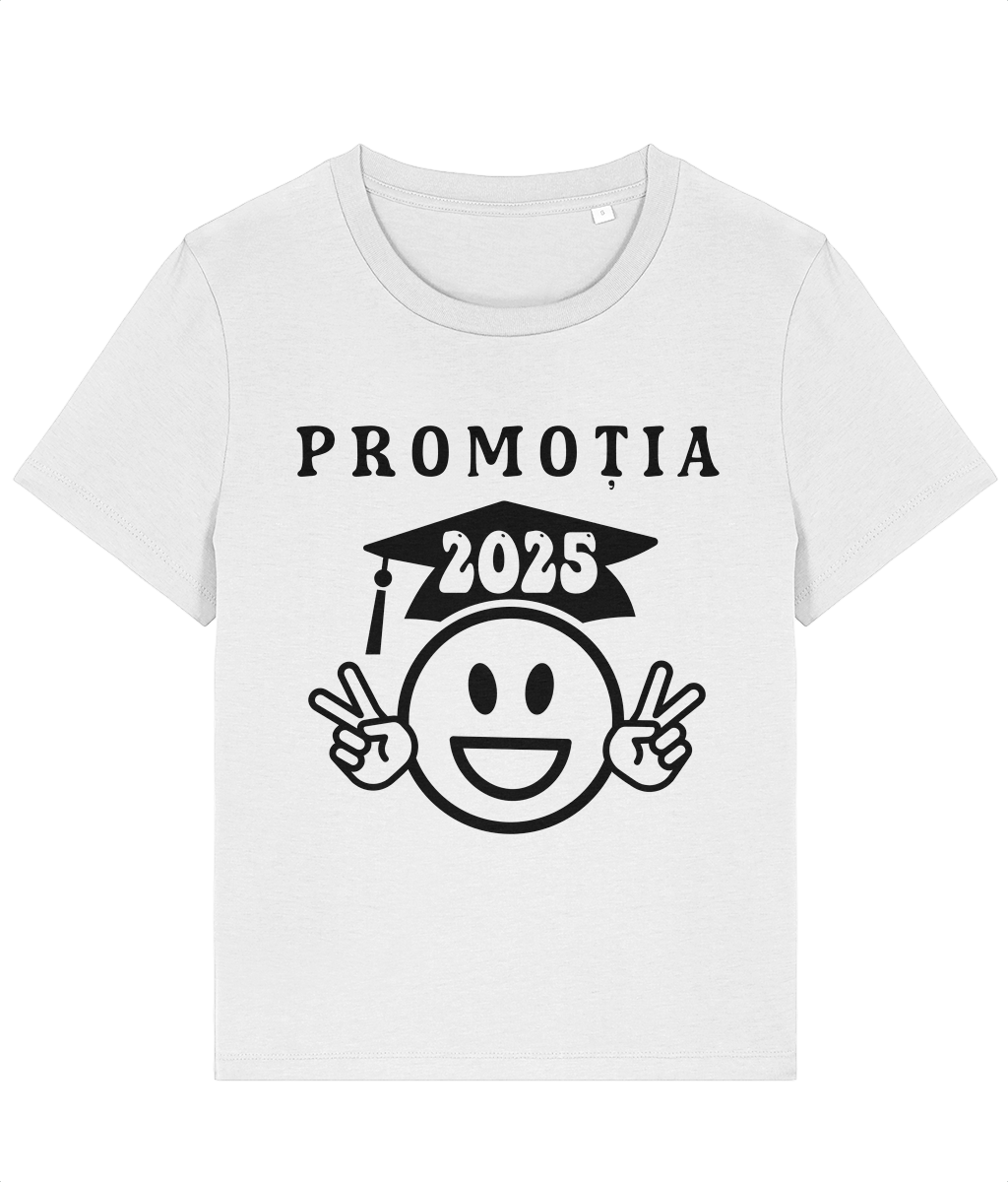 Tricou damă „Promoția 2025 Smiley” - imagine 4