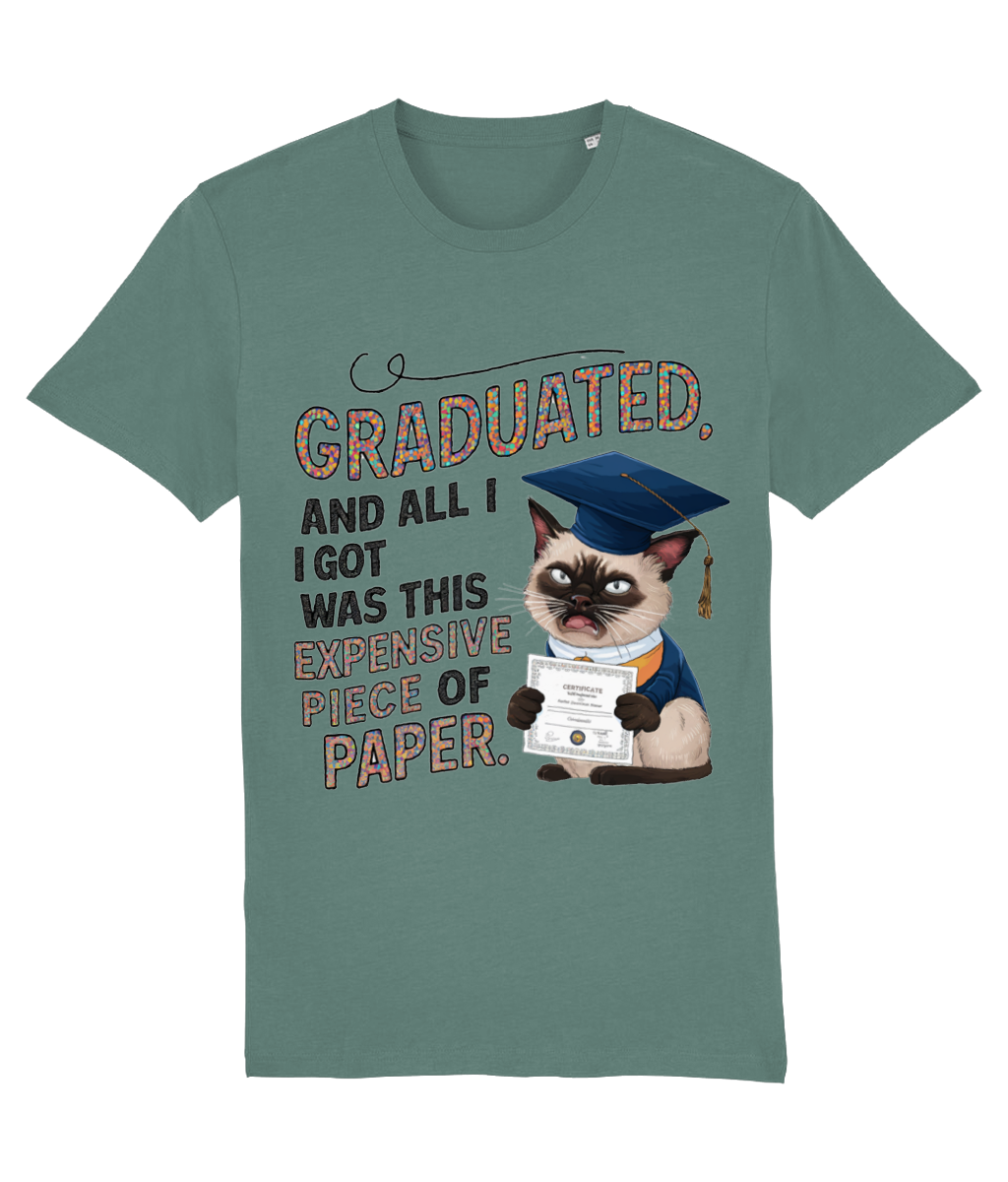 Tricou „All I got was this expensive piece of paper” - imagine 8