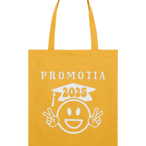 Sacoșa din bumbac „Promoția 2025 Smiley”