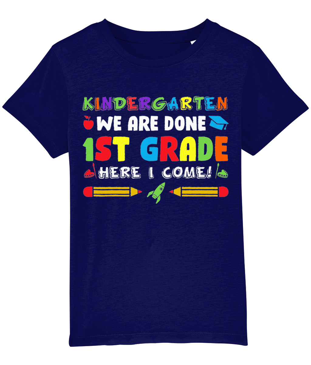 Cadou personalizat amuzant tricou copii absolvire gradinita fete baieti