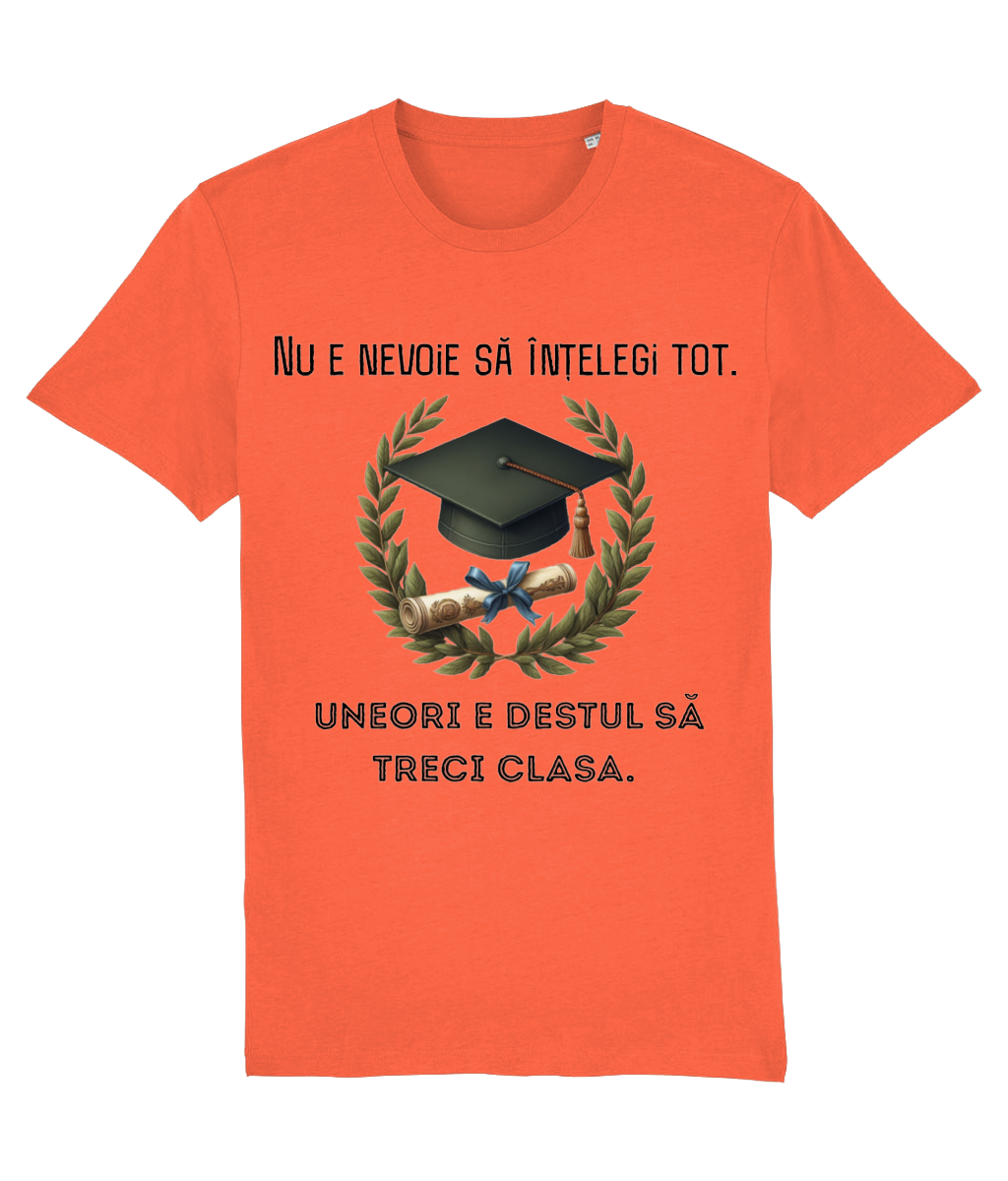 Tricou personalizat cadou amuzant pentru absolventi femei barbati scoala liceu facultate