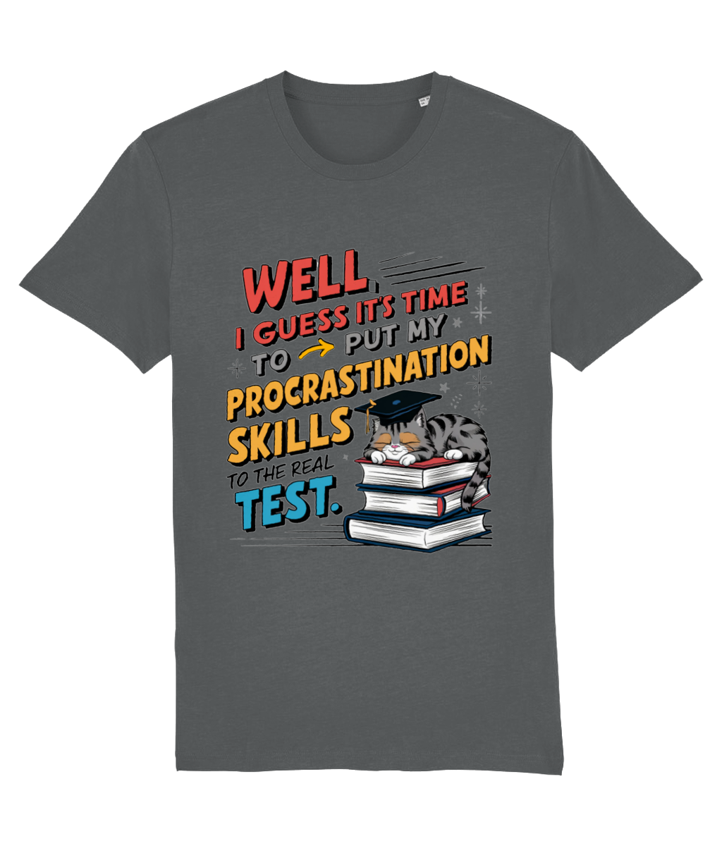 Tricou „Time to put my procrastination skills to test” - imagine 11