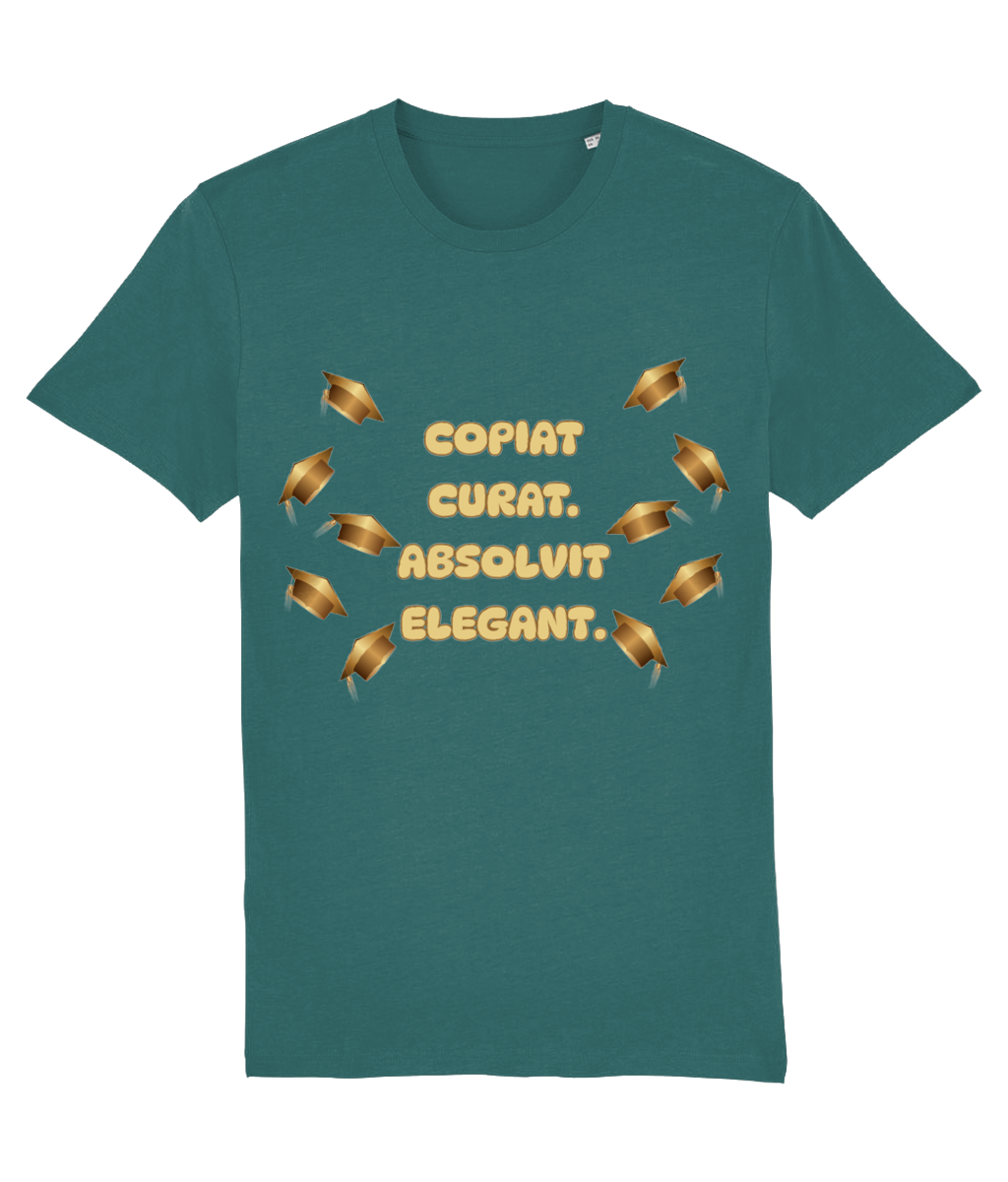 Tricou unisex „Copiat curat. Absolvit elegant” - imagine 10