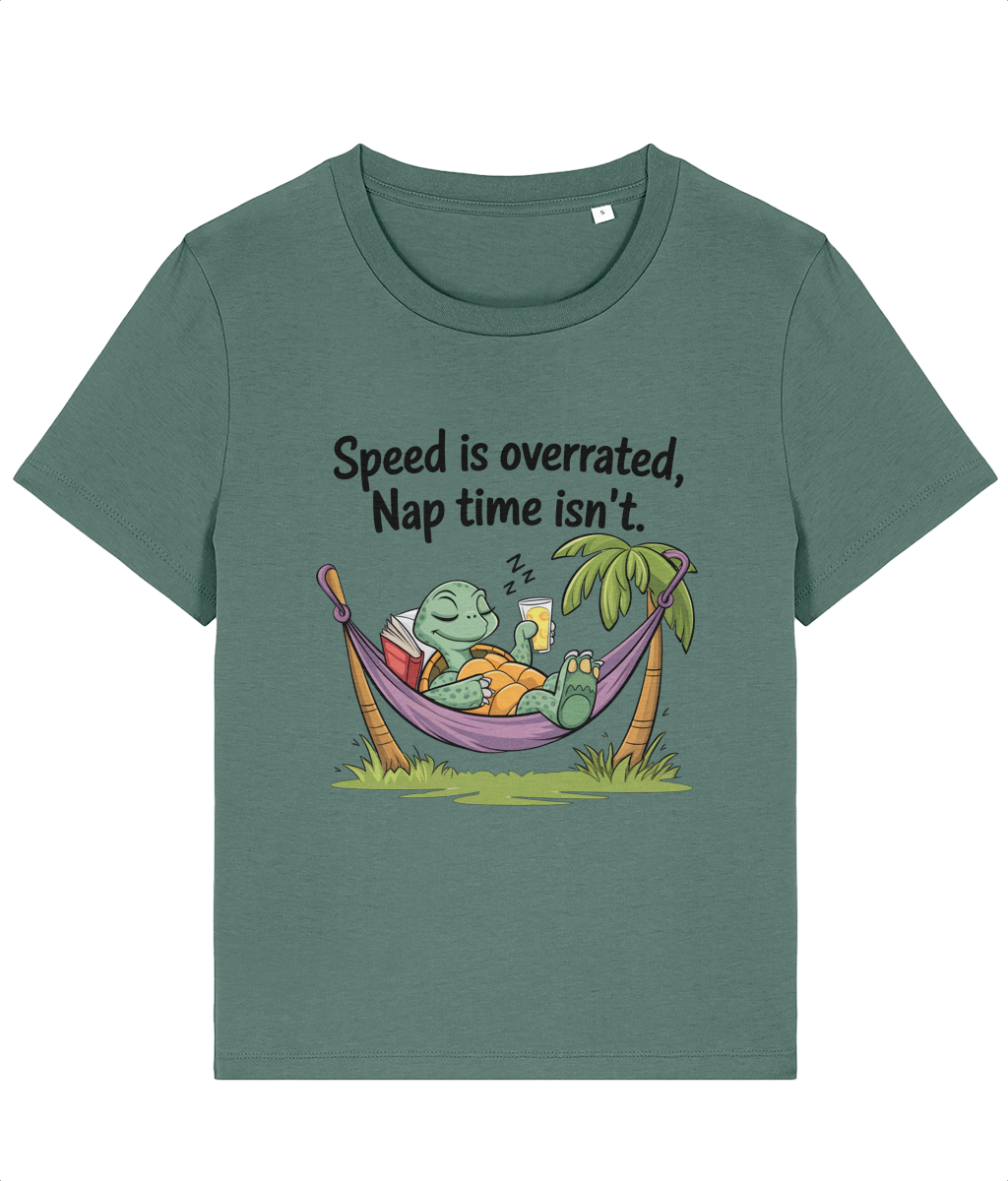 Tricou damă „Speed is overrated” - imagine 6
