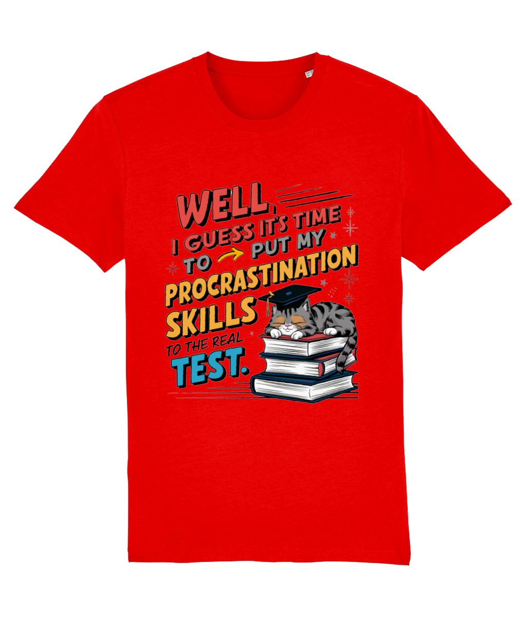 Tricou „Time to put my procrastination skills to test” - imagine 4