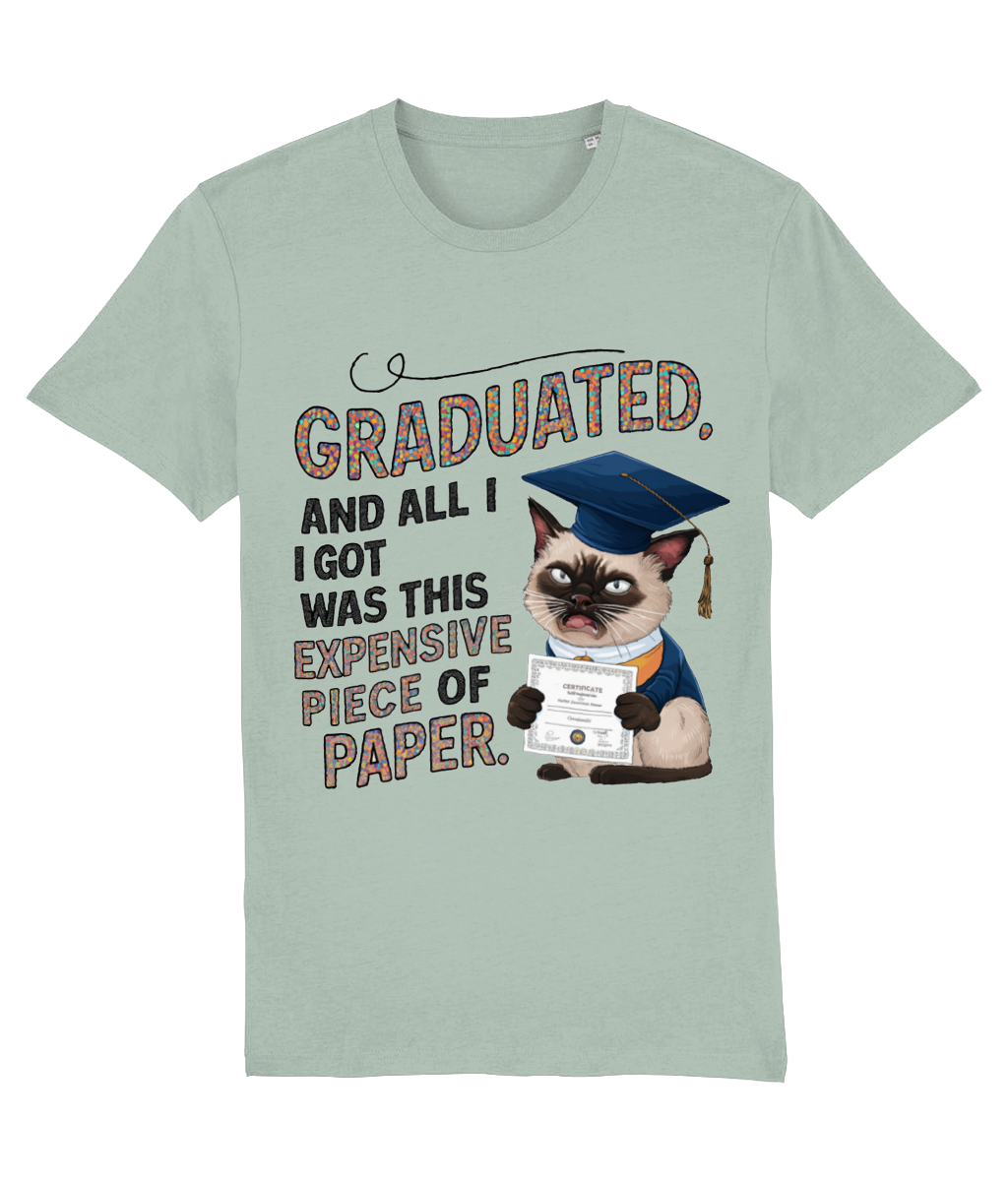 Tricou „All I got was this expensive piece of paper” - imagine 11