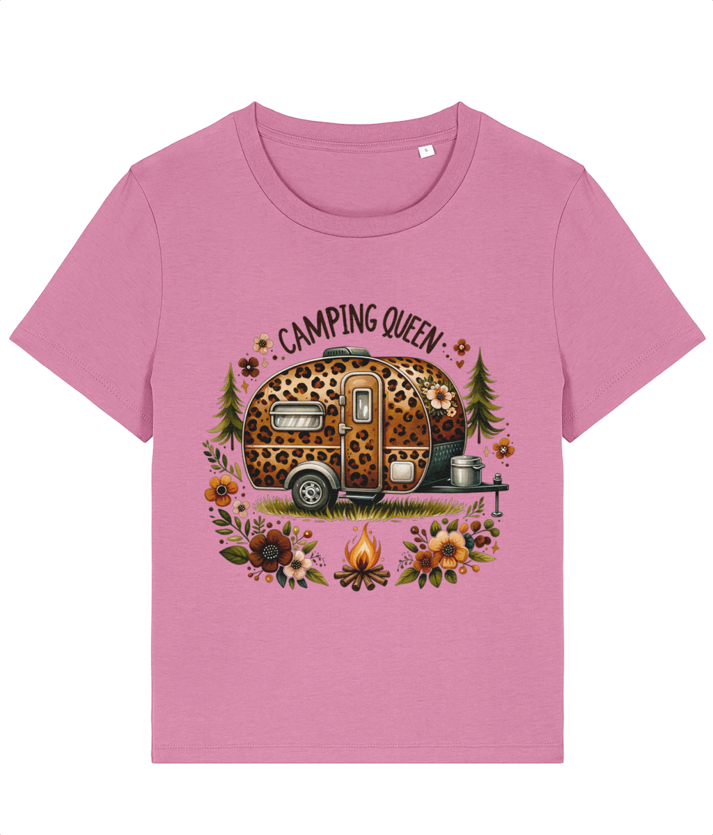 Tricou damă „Camping Queen” - imagine 6