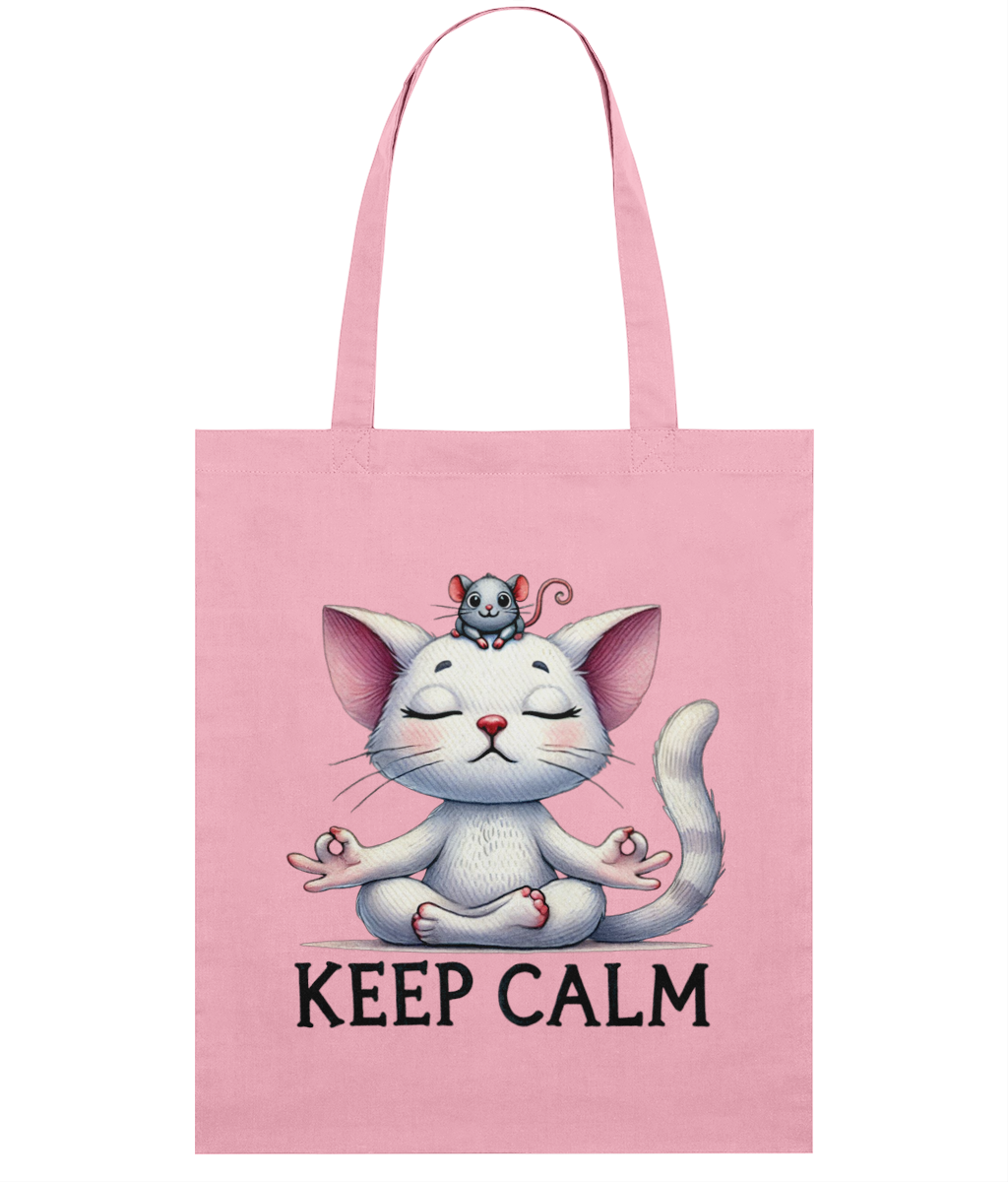 Sacoșă din bumbac „Keep calm” - imagine 5