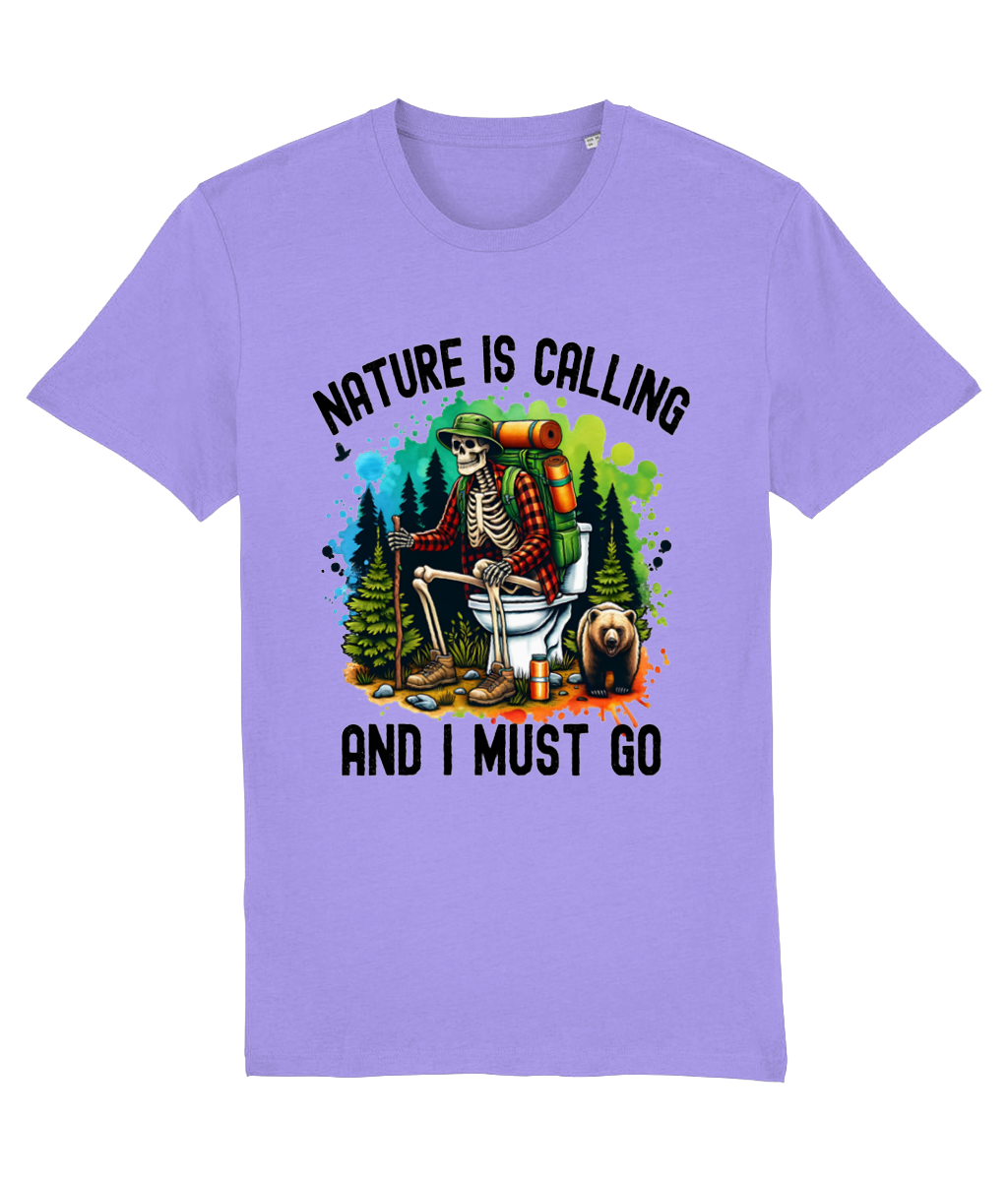 Tricou „Nature is calling and I must go” - imagine 5
