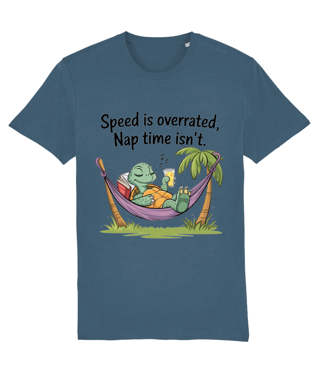 Tricou bărbați „Speed is overrated” - imagine 3