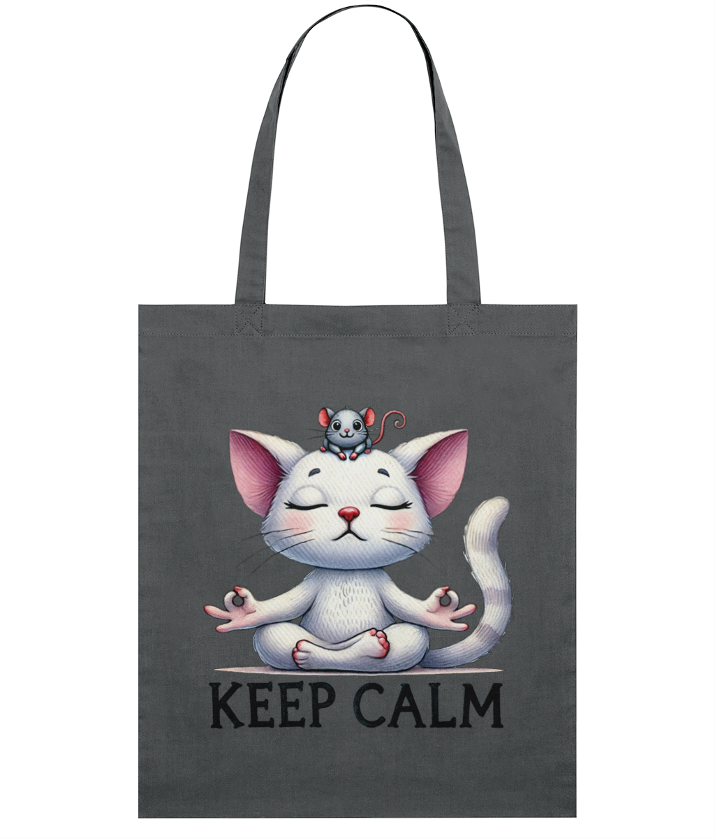 Sacoșă din bumbac „Keep calm” - imagine 7