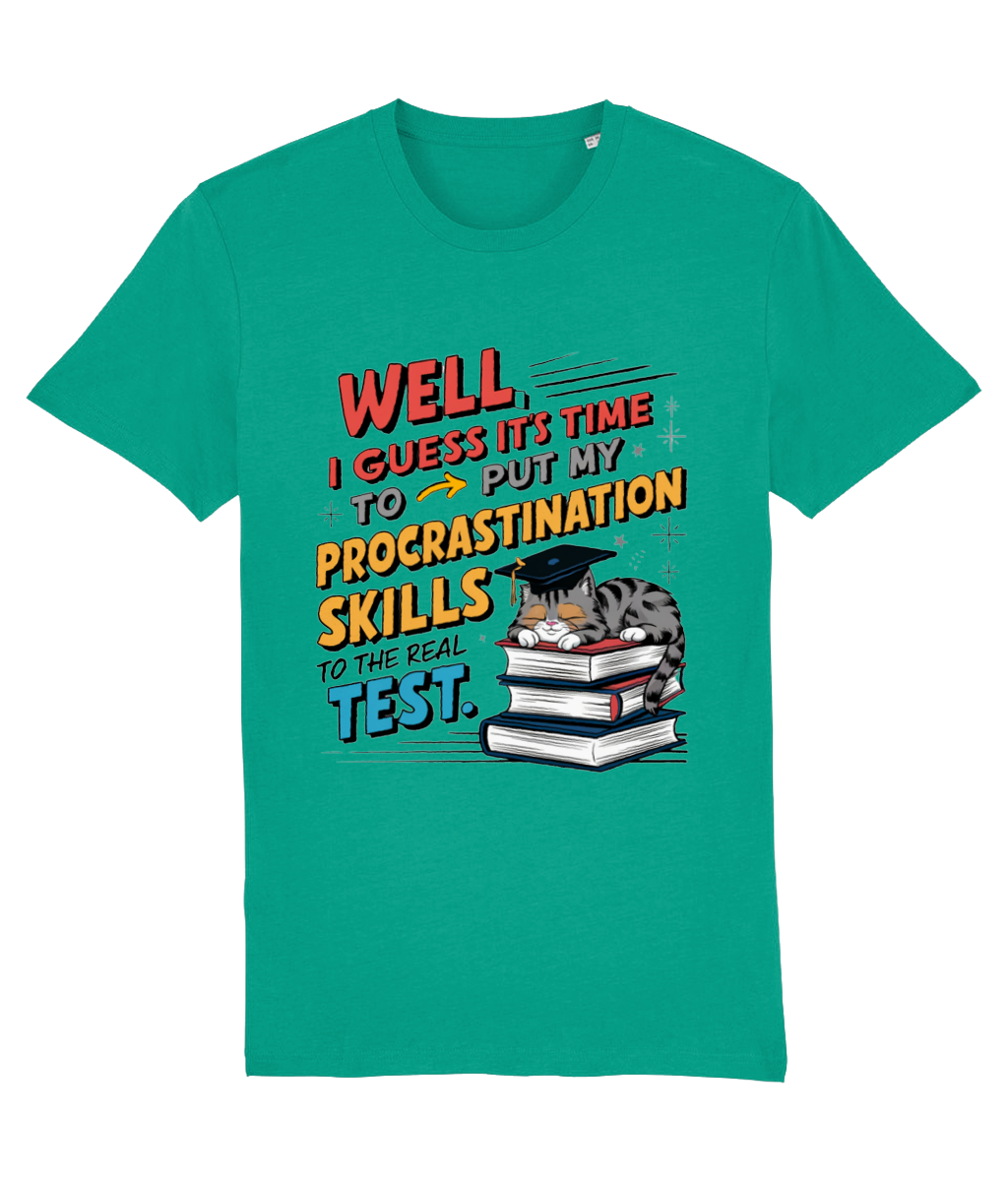 Tricou „Time to put my procrastination skills to test” - imagine 6