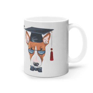 Cană ceramică albă „Mulțumesc Google”