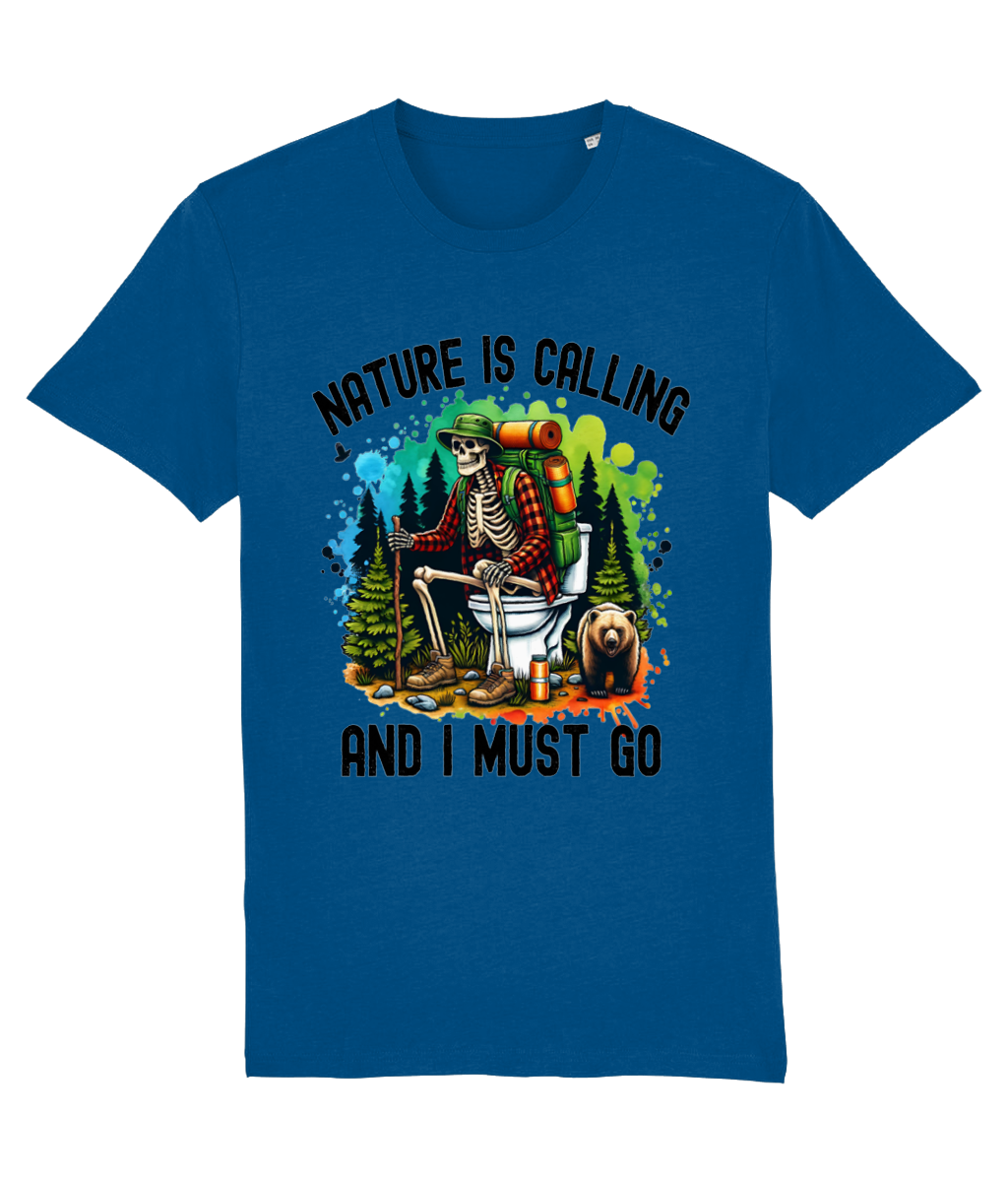 Tricou „Nature is calling and I must go” - imagine 3