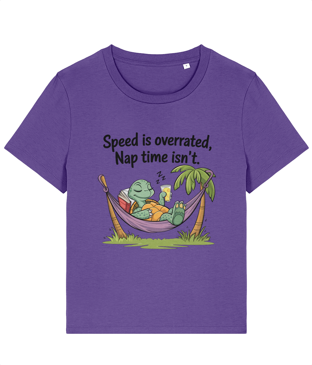 Tricou damă „Speed is overrated” - imagine 4