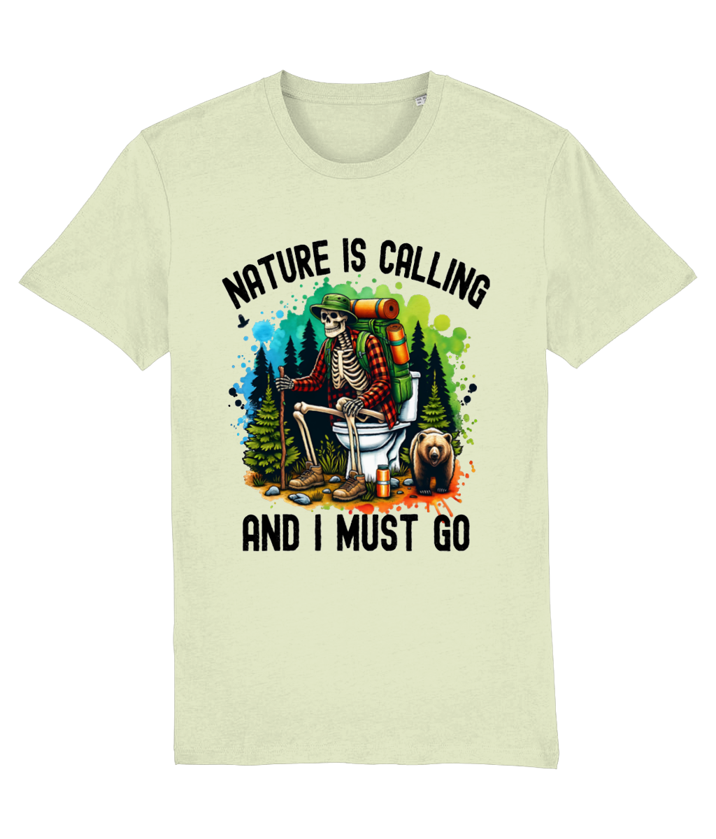 Tricou „Nature is calling and I must go” - imagine 2