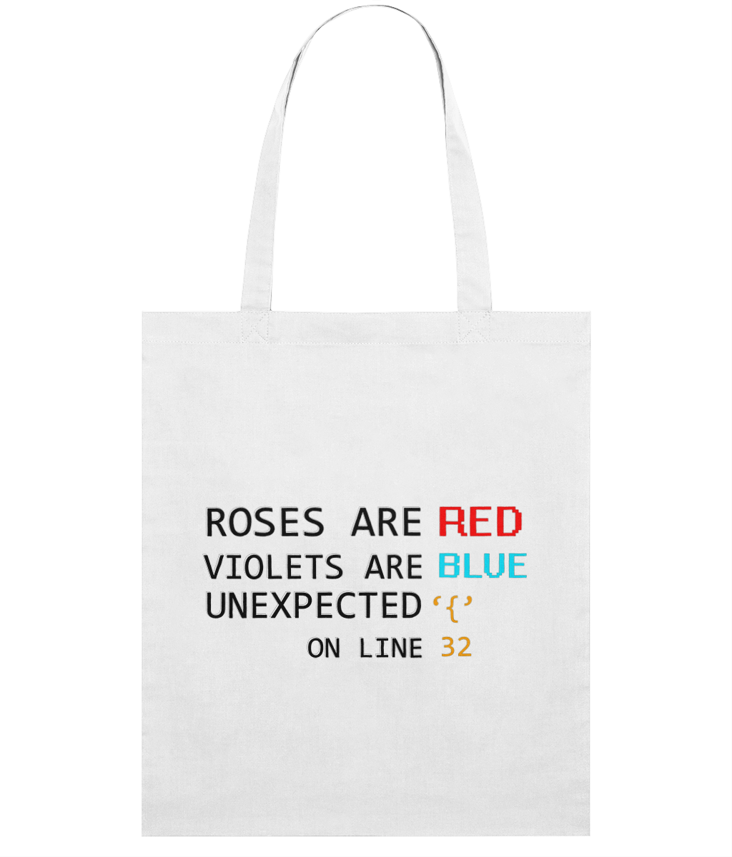 Sacosa din bumbac cadou amuzant personalizat pentru programatori si ingineri