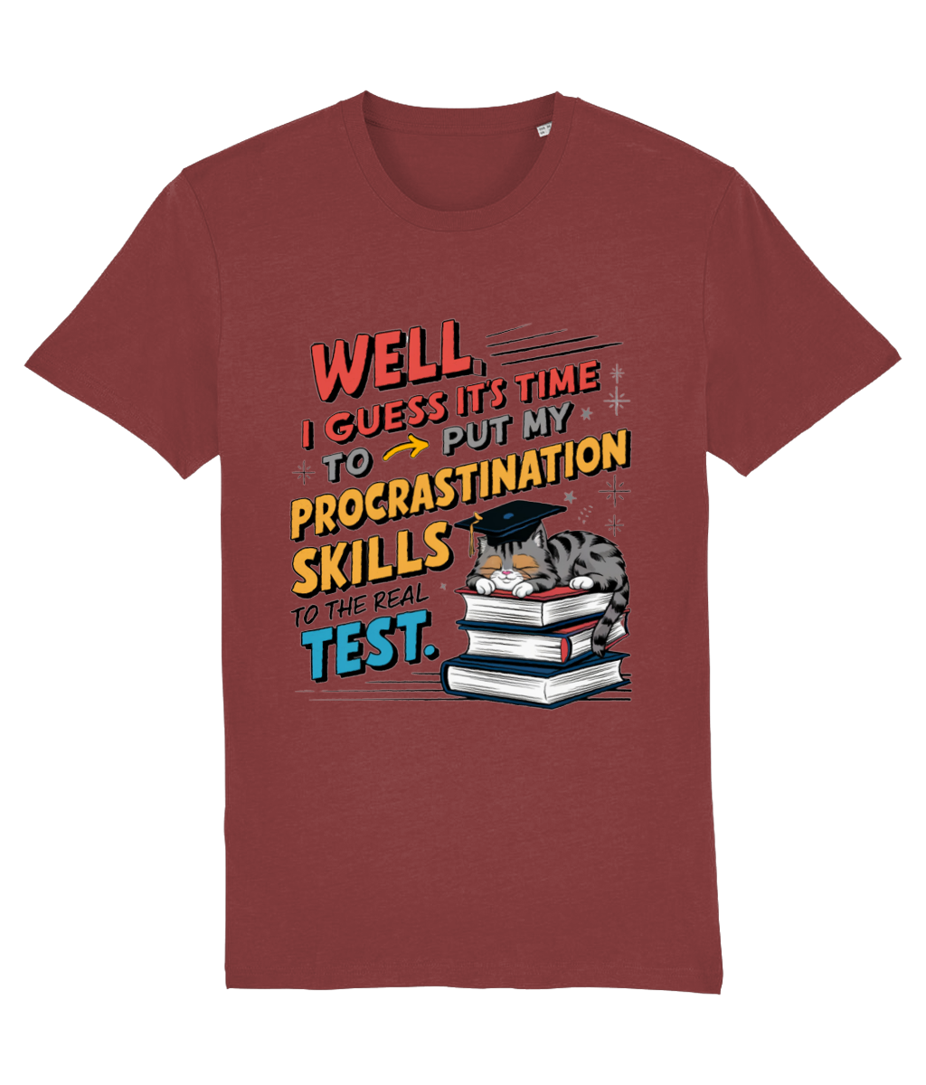 Tricou „Time to put my procrastination skills to test” - imagine 9