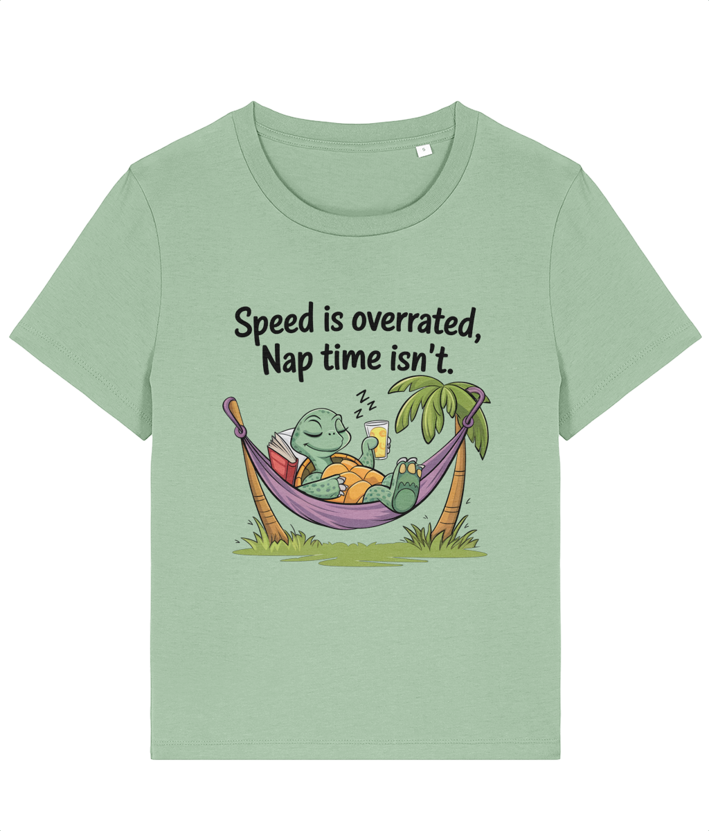 Tricou damă „Speed is overrated” - imagine 2