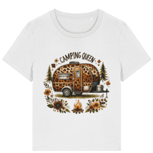 Tricou damă „Camping Queen”
