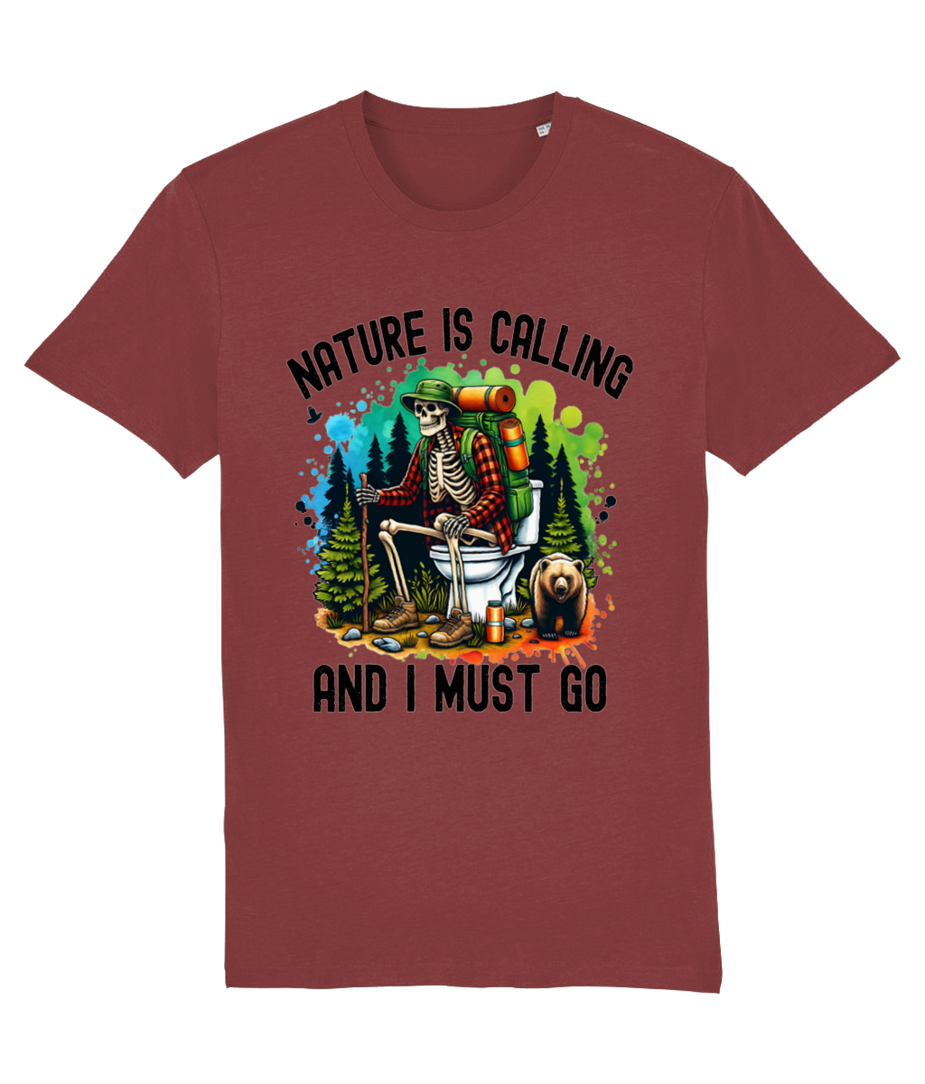 Tricou „Nature is calling and I must go” - imagine 9