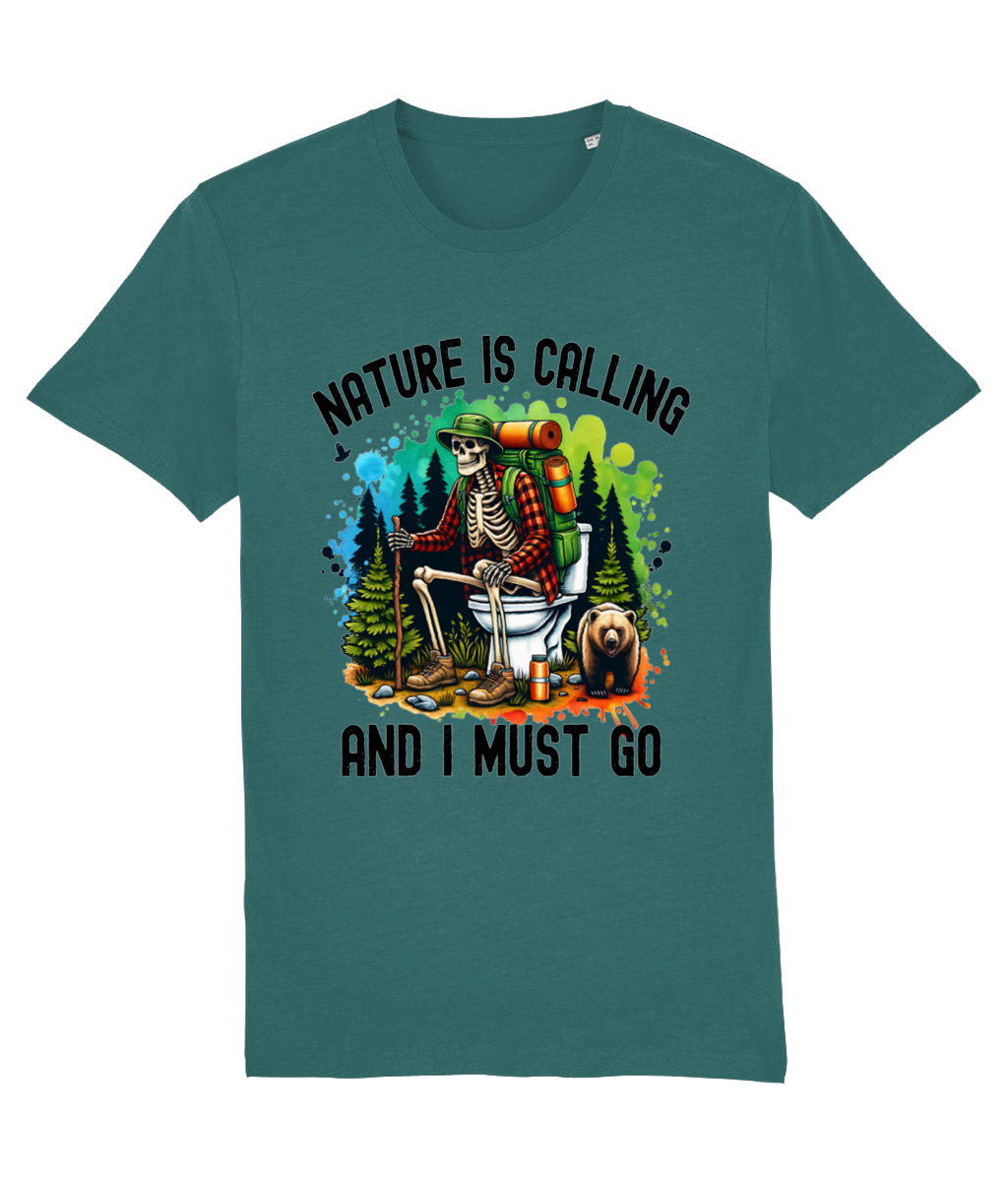Tricou „Nature is calling and I must go” - imagine 10