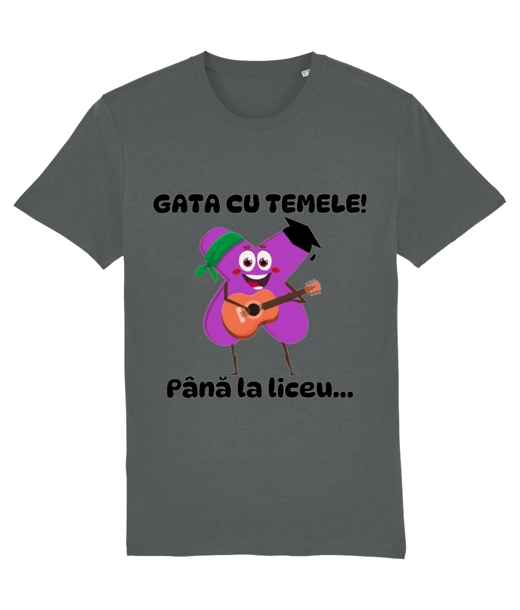 Tricou unisex „Gata cu temele! Până la liceu...” - imagine 11